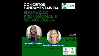 Conceitos Fundamentais da Educação Profissional e Tecnológica