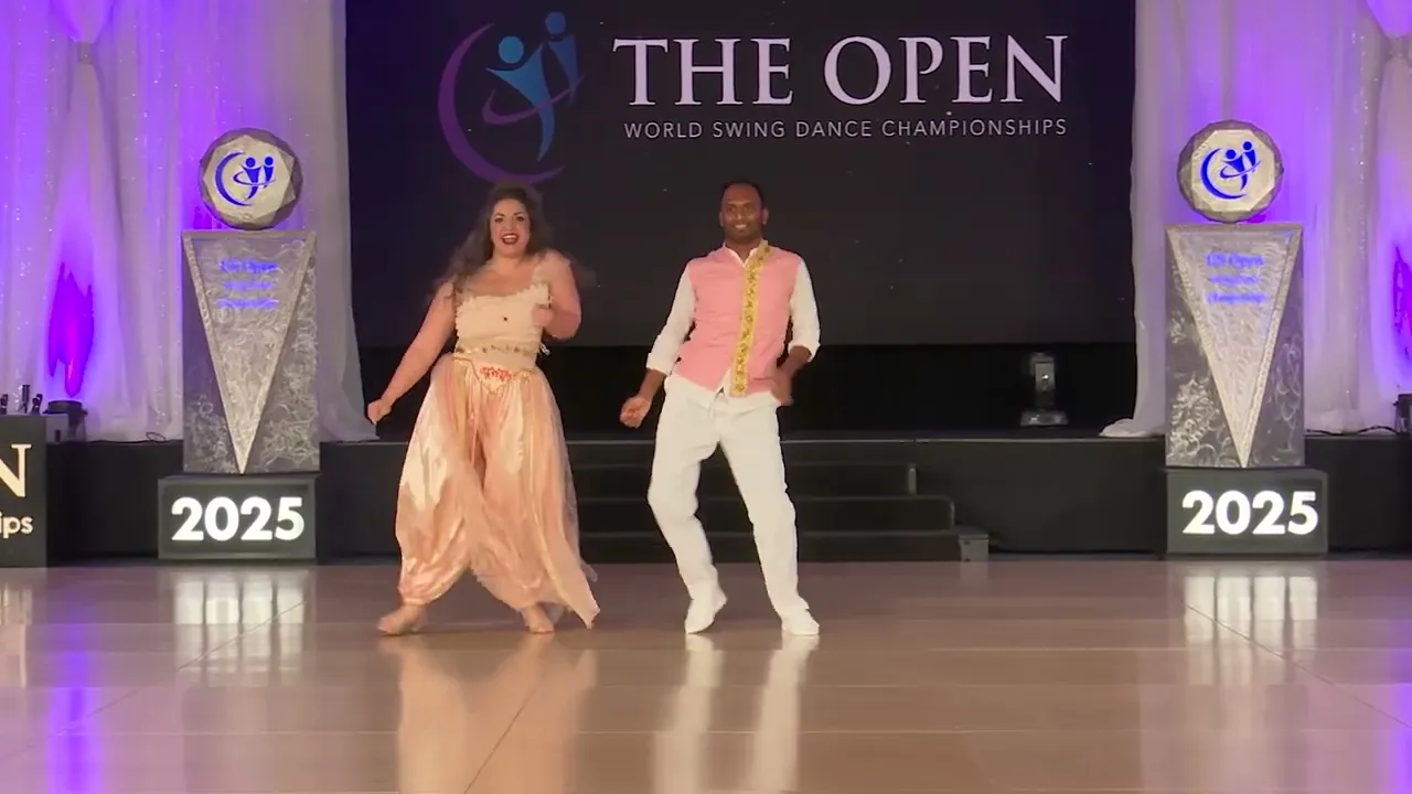 Harish Kommineni and Ariel Peck - Pro-Am Open Leader Finalist - The Open 2025