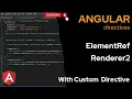 What Is ElementRef and Renderer2 in Angular angular tutorial Angular 15