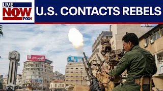 U.S. officials contact rebels | LiveNOW from FOX
