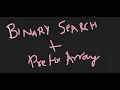 Cleaning the Phone Problem D Binary Seach Prefix Array Codeforces Round 697