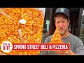 Barstool Pizza Review - Spring Street Deli Pizzeria Saratoga Springs NY