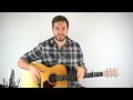 How to Play John Mayer's Free Fallin' - Full Song Guitar Tutorial (Live at the Nokia Theatre)