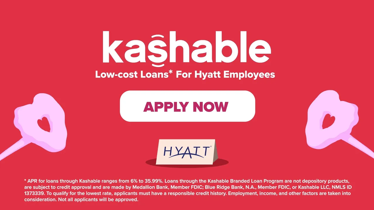 Kashable — Kashable - Low-cost Loans for Hyatt Employees (YouTube video ad)