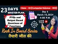 Day 6 PYQs and Output Based Questions of Functions CBSE Class 12 Computer Science