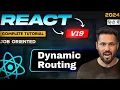 React Router Tutorial in Hindi Dynamic Route