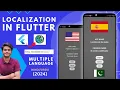 Flutter localization Implement Multiple language in flutter app Internationalization Tutorial