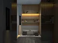 KAMAR SEMPIT MINIMALIS 2,5 x 3 Meter #shorts #rumah #kamar