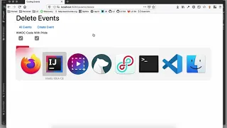Java Coding Events 2 5 Delete Model Objects