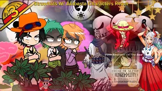 Download Strawhats react to Luffy W/ Alabasta characters Part 3: Wano MP3