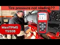 TPMS Not Reading How to Fix It with Autel MaxiTPMS TS508