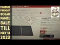 Harbor Freight Briefcase Solar Panel Sale - Need the Coupon