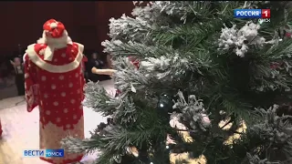 Под Омском выбрали лучшего Дела Мороза