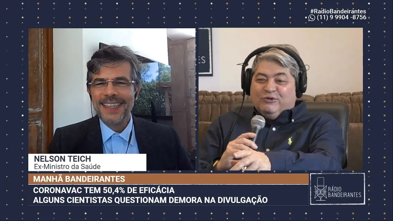 TEICH: "GOSTARIA DE ESTAR NO MINISTÉRIO" | MANHÃ BANDEIRANTES