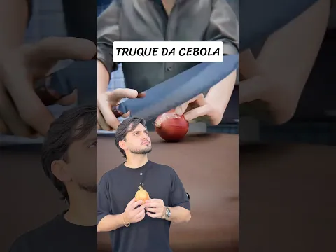 TRUQUE DA CEBOLA SEM CHORAR 🥲