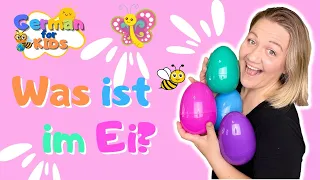Learn German Ostereier Öffnen Learn German Colors Counting Spring Words Easter Ostern 