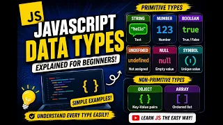 JavaScript Data Types Explained for Beginners