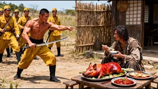 不起眼的乞丐竟是特种兵王，反杀所有日军！ #new #movie #war #film