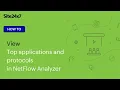NetFlow Application metrics Online help Site24x7