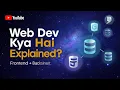Web Development Kya Hai Frontend vs Backend Explained in Hindi