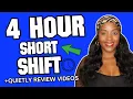 SHORT 4 Hour Shift Quietly Review s Part Time Work From Home Jobs 2026