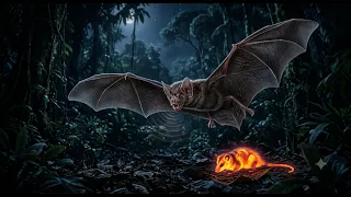 How Vampire Bats Detect Warm Blood in Complete Darkness