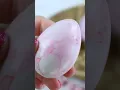 Mix oil and water to create these marbled Easter eggs