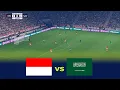 Download Lagu INDONESIA vs SAUDI ARABIA - FIFA World Cup 2026 Qualifiers | Full Match All Goals | PES Gameplay