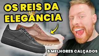 5 CALÇADOS que deixam TODO HOMEM mais ELEGANTE (mas VOCÊ ainda não está usando)