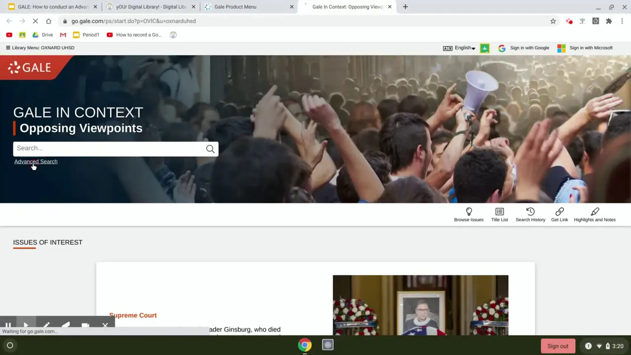 Gale: How to Conduct an Advanced Search in Gale
