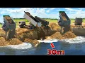 Download Lagu NEW Incredible Continue slide Repair Land BY Bulldozers KOMATSU Pushing rocks\u0026 25T Dump Trucks rocks