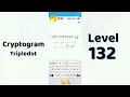 Cryptogram Tripledo Level 132 Solutions Logic Puzzle Game Mini Boss