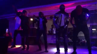 dj chipet bad performance at new world lounge featuring gcee x toubey x kachiboy