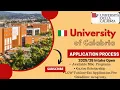 UNIVERSITY OF CALABRIA 2025 APPLICATION PROCESS LOW TUITION 132 SCHOLARSHIPS STUDY IN ITALY 2025