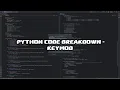 Python Code Breakdown of KeyMod - Pitch Velocity Script for MIDI playing sequencing