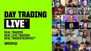 TopstepTV Live Futures Day Trading: I Write Trading Plans Not Tragedies (2/25/25)