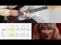 Sabrina Carpenter - Tears (guitar cover with tabs \u0026 chords)