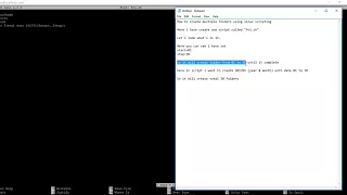 How To Create Multiple Folders Using Linux Script