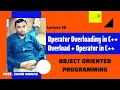 What is Operator Overloading Urdu Hindi Lecture 36