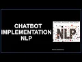 Chatbot Implementation NLTK Python Cosine Similarity Natural Language Processing NLP tutorial