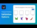 Validation Options - Polypad Pointers