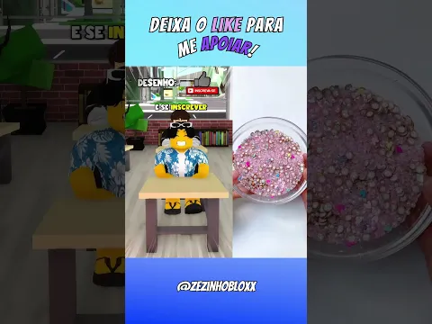 ESSE DESENHO me COLOCOU NESSA SITUAÇÃO no roblox 😭 #roblox