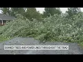 Communities clean up after storms down trees power lines throughout Triad