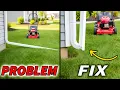 The Downspout Elbow Extension That Flips Out of the Way When You Mow