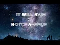 Download Lagu It will rain [Boyce Avenue Cover]