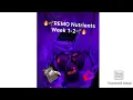 Feeding REMO nutrients Week 1-2