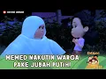 Download Lagu NYAMAR JADI HANTU! MEMED UDAH SIAP KABUR KALO KETAHUAN - ENTONG ANIMASI