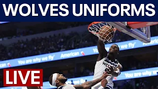 LIVE Minnesota Timberwolves unveil new uniforms