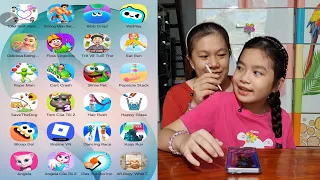 🐶🐱 Save The Dog Level 14, My Talking Tom 2, Hair Rush 🎮 Muội Vlog 1298 - PE7HG