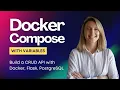 DOCKER COMPOSE Build a CRUD Flask API with PostgreSQL